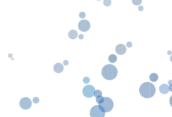 Hellblauer Gelber Vektorhintergrund Mit Punkten Glitzernde Abstrakte Illustration Mit Verschwommenen — Stockvektor