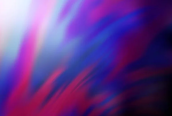 Modèle Lumineux Flou Vecteur Rose Foncé Illustration Abstraite Scintillante Avec — Image vectorielle