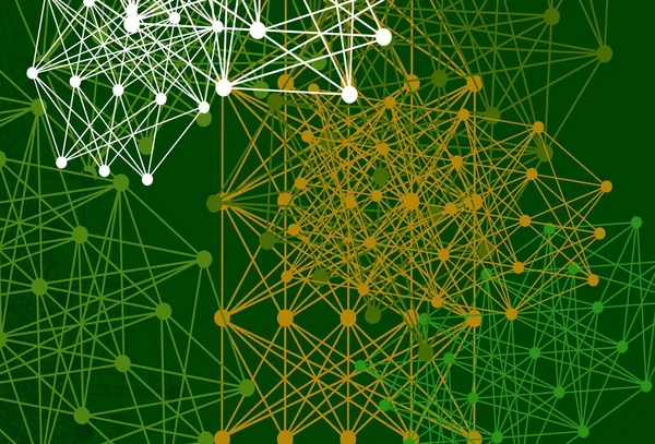 Світло Зелений Червоний Векторний Фон Даними Штучного Інтелекту Кольорова Структура — стоковий вектор