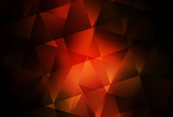Σκούρο Κόκκινο Διάνυσμα Πολυγωνικό Φόντο Glitter Αφηρημένη Εικόνα Ένα Κομψό — Διανυσματικό Αρχείο