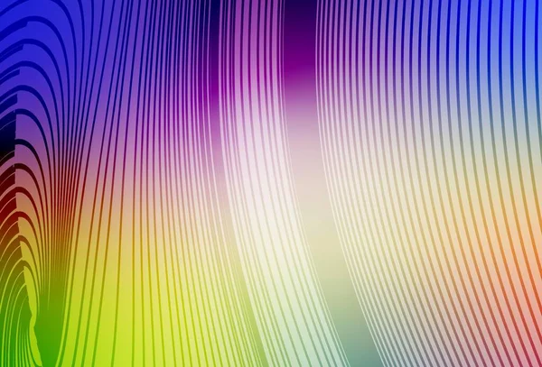 Световая Многоцветная Векторная Текстура Изогнутыми Линиями Умная Иллюстрация Абстрактном Стиле — стоковый вектор