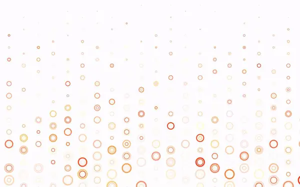 浅绿色 红色矢量纹理与盘 采用带气泡的抽象风格的模糊装饰设计 未来主义广告的模式 小册子 — 图库矢量图片