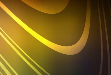 Koyu yeşil, sarı vektör soyut bulanık düzen. Soyut renkli gradyan çizimi. İş tasarımınız için yeni biçim.