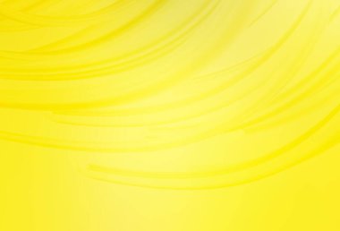 Açık sarı vektör ışıltılı soyut düzen. Renkli soyut çizimler ve gradyan. Tasarımlar için arka plan.