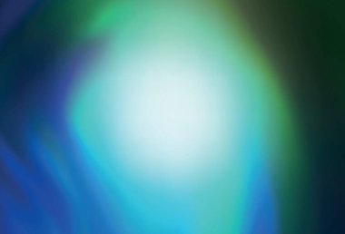 Açık mavi, yeşil vektör soyut parlak şablonu bulanıklaştırdı. Eğilimli zarif, parlak bir çizim. Bir cep telefonu için arka plan.