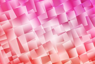 Açık pembe vektör mozaik arkaplan. Çokgen tarzda tamamen yeni bir renk çizimi. Cep telefonunun arka planının şablonu.