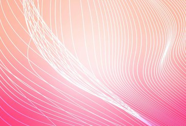 Açık pembe vektör renkli bulanık arkaplan. Eğilimli zarif, parlak bir çizim. İşiniz için yeni tasarım.