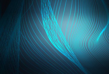 Koyu mavi vektör soyut parlak şablonu bulanıklaştırdı. Eğilimli zarif, parlak bir çizim. İşiniz için yepyeni bir tasarım..