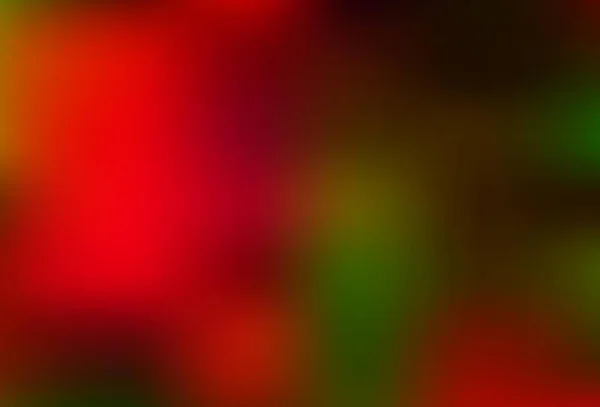 Σκούρο Πράσινο Κόκκινο Διάνυσμα Θολή Μοτίβο Μια Κομψή Φωτεινή Απεικόνιση — Διανυσματικό Αρχείο