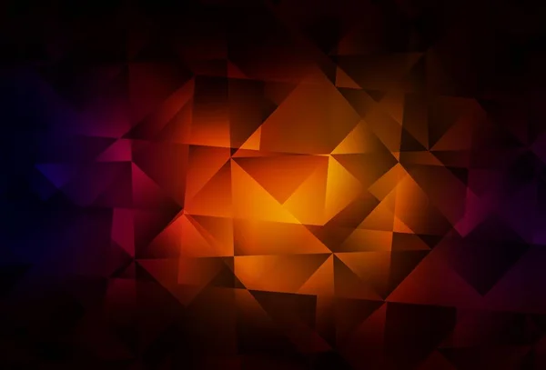 Темно Червоний Вектор Абстрактний Багатокутний Візерунок Творча Ілюстрація Стилі Напівтонів — стоковий вектор