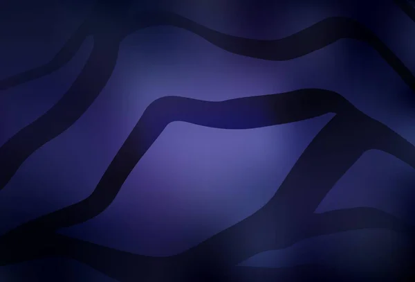 Dark Purple Vektor Verschwimmt Helles Muster Bunte Abstrakte Illustration Mit — Stockvektor