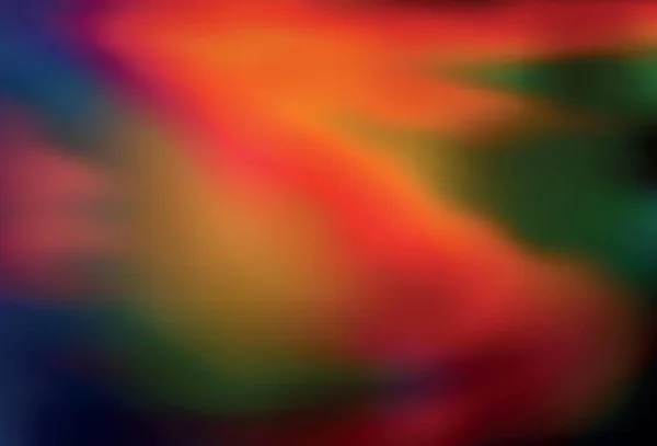 Dunkelroter Vektor Farbenfroher Unschärfehintergrund Bunte Illustration Abstrakten Stil Mit Farbverlauf — Stockvektor