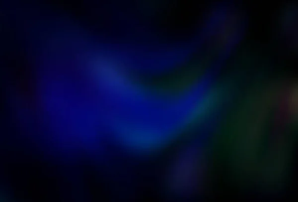 Σκούρο Μπλε Πράσινο Διάνυσμα Πολύχρωμο Αφηρημένο Φόντο Σύγχρονη Αφηρημένη Απεικόνιση — Διανυσματικό Αρχείο