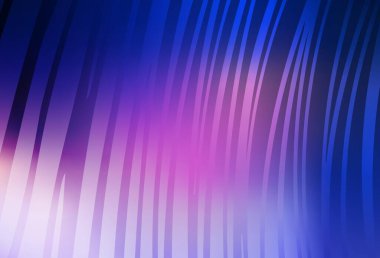 Koyu pembe, mavi vektör arkaplan ve ince çizgiler. Değişken çizgileri olan renkli soyut çizimler. İşiniz için en iyi tasarım.