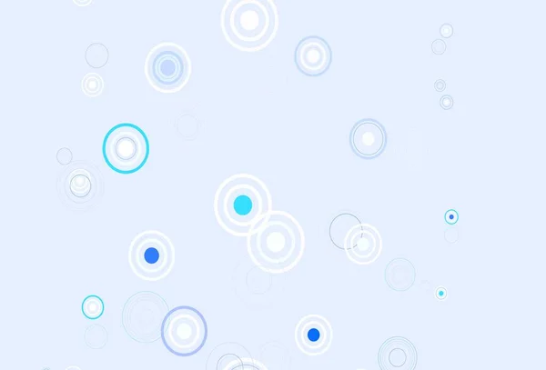 Светло Зеленый Векторный Фон Пузырями Современная Абстрактная Иллюстрация Красочными Каплями — стоковый вектор