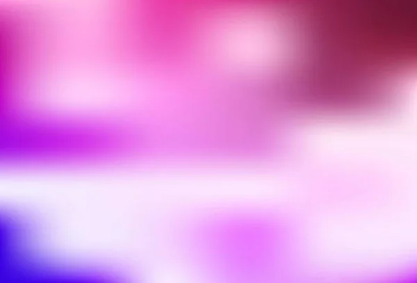 Viola Chiaro Vettore Rosa Offuscata Modello Luminoso Illustrazione Colorata Stile — Vettoriale Stock