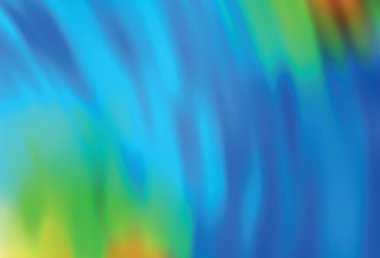 Açık mavi, yeşil vektör bulanık parlak soyut doku. Gradyan tasarımlı, soyut, ışıltılı çizimler. Marka kitabı için zarif bir arkaplan.