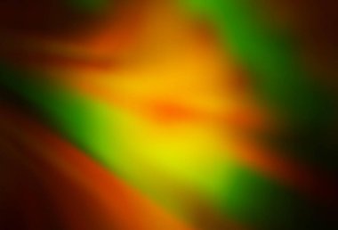 Koyu kırmızı, sarı vektör bulanık şablon. Gradyan tasarımlı, soyut, ışıltılı çizimler. İşiniz için en iyi bulanık tasarım..