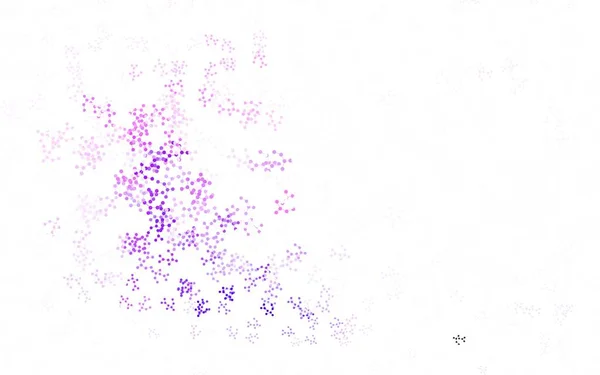 Luz Fondo Vector Púrpura Con Formas Inteligencia Artificial Estructura Coloreada — Archivo Imágenes Vectoriales