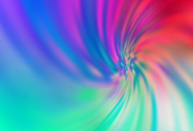 Açık yeşil, kırmızı vektör parlak deseni bulanıklaştırdı. Yaratıcı illüstrasyon, yarım tonlu ve eğimli. Çalışmalarınız için akıllı tasarım.