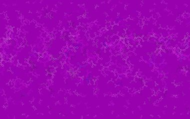 Yapay zeka kavramına sahip açık pembe vektör dokusu. Renkli yapay zeka yapısı, eğimli çizgiler ve noktalar. Poster ve teknoloji sembolü.