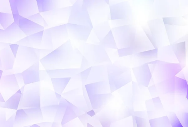 Luz Roxo Vetor Triângulo Textura Mosaico Ilustração Colorida Brilhante Com — Vetor de Stock