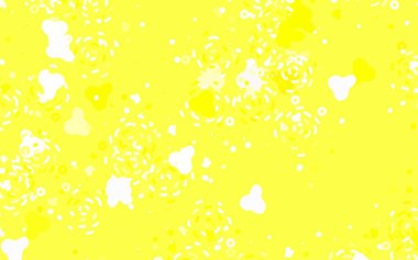 Açık yeşil, soyut şekilli sarı vektör arkaplan. Soyut tarzda rengarenk gradyan şekilleri olan bir resim. İşiniz için en iyi akıllı tasarım.