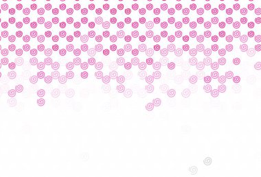 Bükülmüş çizgileri olan açık pembe vektör düzeni. Basit ve eğik renkte renkli bir tasvir. Reklamınız, broşürleriniz, broşürleriniz için yeni bir doku..