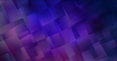 4K dikdörtgenli koyu mavi, kırmızı akış videosu.