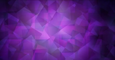 4K kare biçiminde koyu mor animasyon.