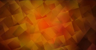 4K dikdörtgenli koyu kırmızı, sarı akış videosu.