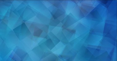 4K açık mavi video çizgileri, dikdörtgenleri ile döngü.