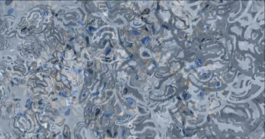 4K kaotik şekilli açık gri görüntü döngüsü.