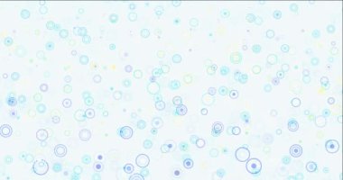 4K koyu mavi, benekli yeşil video örneği.