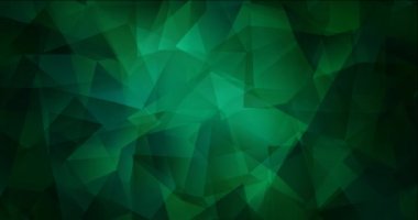 4K koyu yeşil soyut video örneği döngüsü.