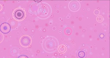 4K koyu pembe, benekli kırmızı video örneği.