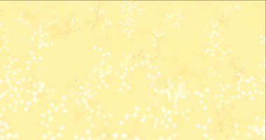 Yapay zeka kavramına sahip açık turuncu video örneği 4K döngüsü.