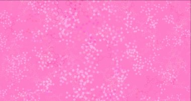 Yapay zeka yapısına sahip açık pembe video 4K döngüsü.