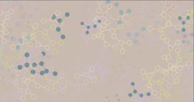 4K açık pembe, yapay zeka kavramına sahip yeşil video örneği.