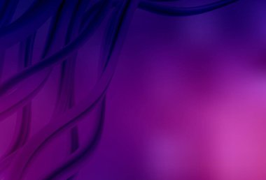 Koyu mor vektör parlak deseni bulanıklaştırdı. Görüntü tarzında tamamen yeni bir renkli çizim. Marka kitabı için zarif bir arkaplan.