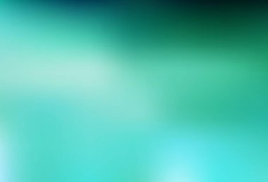 Işık Mavisi vektörü şablonu bulanıklaştırdı. Soyut renkli gradyan çizimi. Marka kitabınız için yeni biçim tasarımı.