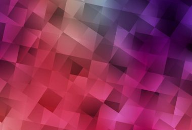 Açık pembe, dikdörtgen biçiminde kırmızı vektör dokusu. Renkli dikdörtgenleri olan bir resim. İş ilanınız için akıllı tasarım.