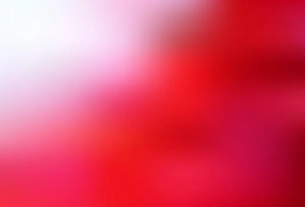 Hellroter Vektor Verschwommen Glanz Abstrakten Hintergrund Leuchtend Farbige Illustration Smarten — Stockvektor