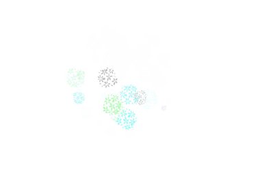 Soyut biçimlerde açık gri vektör dokusu. Soyut tarzda rengarenk gradyan şekilleri olan bir resim. İşiniz için en iyi akıllı tasarım.