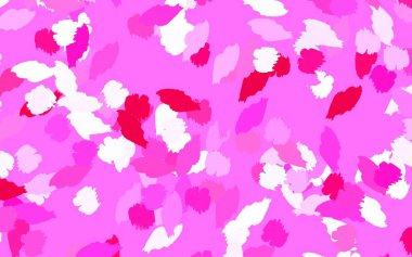 Açık Mor, soyut şekilli pembe vektör dokusu. Soyut tarzda rengarenk gradyan şekilleri olan bir resim. Bir cep telefonu için arka plan.