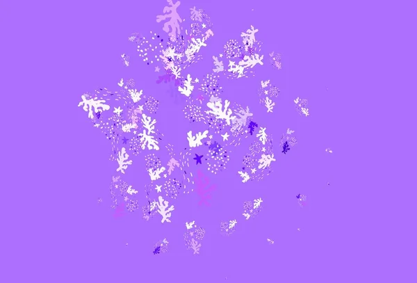 Luz Púrpura Textura Vectorial Rosa Con Formas Abstractas Formas Caóticas — Vector de stock