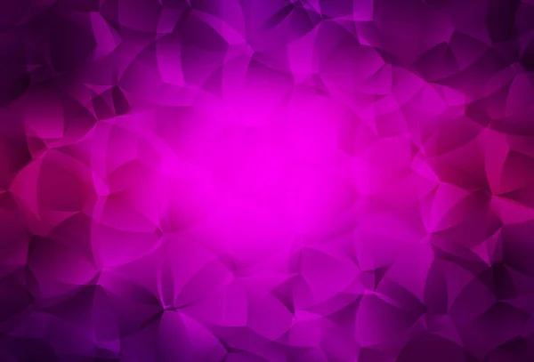 Fundo Vetor Roxo Escuro Com Formas Abstratas Ilustração Abstrata Moderna — Vetor de Stock