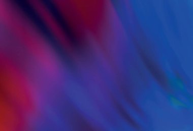 Koyu mavi, kırmızı vektör soyut bulanık görünüm. Gradyan tasarımlı, soyut, ışıltılı çizimler. Çalışmalarınız için akıllı tasarım.