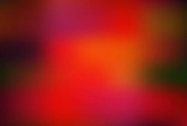 Светло Красный Вектор Размыл Яркую Текстуру Абстрактная Красочная Иллюстрация Градиентом — стоковый вектор