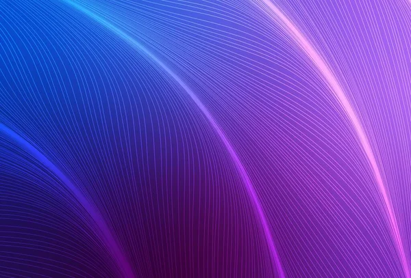 Ανοιχτό Ροζ Μπλε Διανυσματικό Μοτίβο Λυγισμένες Γραμμές Μια Κομψή Φωτεινή — Διανυσματικό Αρχείο